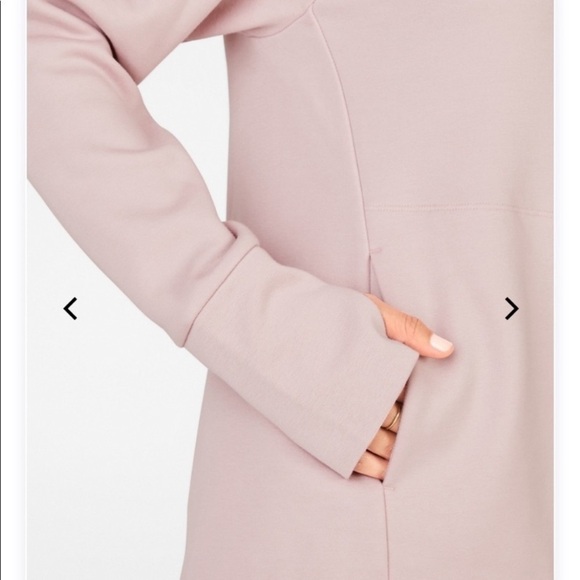 Fabletics Zaylee Funnel Neck Tunic Dusty Rose - Picture 4 of 5